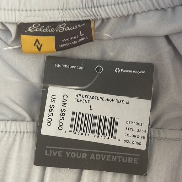 Eddie Bauer womens high rise short size large - Picture 7 of 7